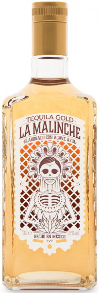 Текила "La Malinche" Gold, 0.7 л