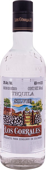 Текила "Los Corrales" Silver, 0.7 л