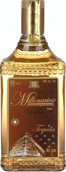 Текила Millonarios Gold, 0.7 л