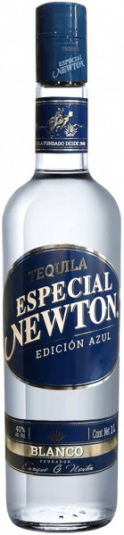 Текила "Newton" Especial Blanco "Edition Azul", 1 л