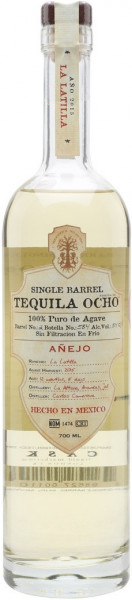 Текила "Ocho" Anejo Single Barrel, 0.7 л