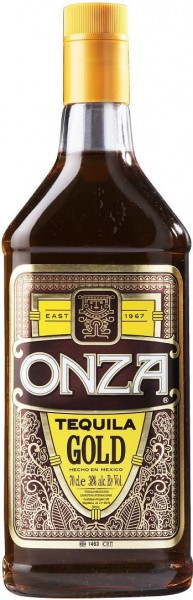 Текила "Onza" Gold, 0.75 л