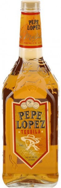 Текила "Pepe Lopez" Gold, 1 л