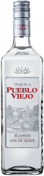 Текила "Pueblo Viejo" Blanco, 0.7 л