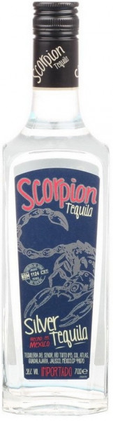 Текила "Scorpion" Silver, 0.7 л