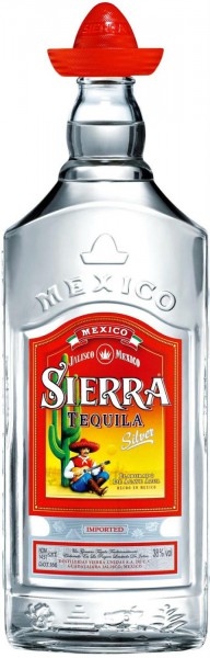 Текила "Sierra" Silver, 0.35 л