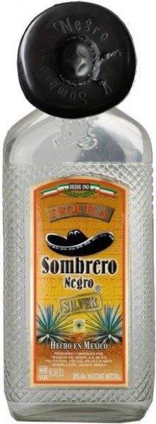 Текила "Sombrero Negro" Silver, 0.7 л