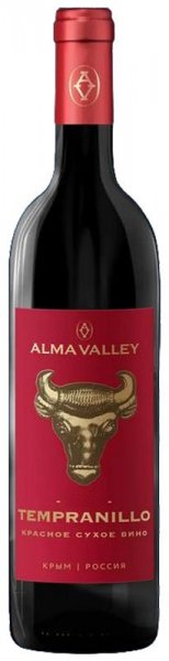 Вино "Alma Valley" Tempranillo, 2021