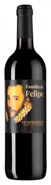 Вино "Familia de Felipe" Tempranillo