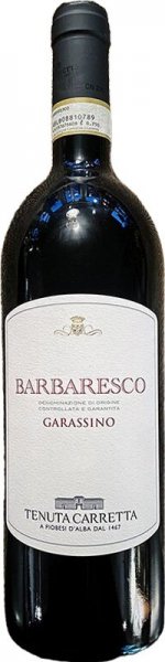 Вино Tenuta Carretta, "Garassino" Barbaresco DOCG, 2019