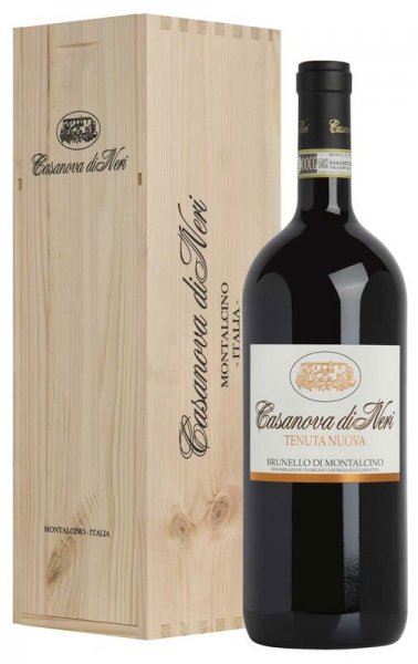 Вино Casanova di Neri, Brunello di Montalcino "Tenuta Nuova" DOCG, 2018, wooden box, 1.5 л