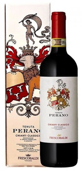 Вино Marchesi de Frescobaldi, "Tenuta Perano" Chianti Classico DOCG, 2020, gift box