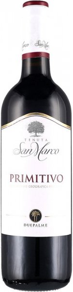 Вино "Tenuta San Marco" Primitivo, Salento IGT, 2021