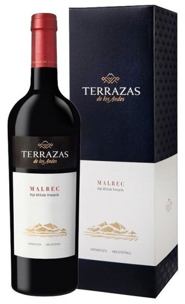 Вино Terrazas de Los Andes, Malbec, 2017, gift box, 1.5 л