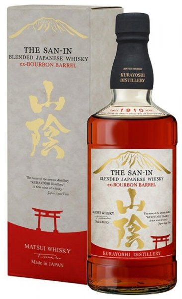 Виски "The San-In" ex-Bourbon Barrel, gift box, 0.7 л