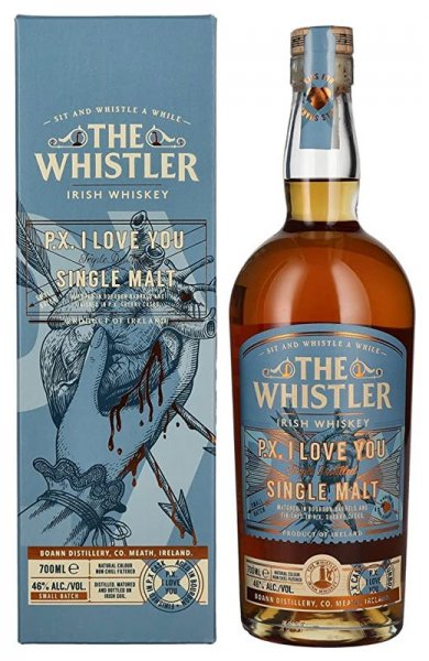 Виски "The Whistler" P.X. I Love You Single Malt, gift box, 0.7 л