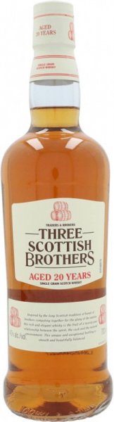Виски "Three Scottish Brothers" 20 Years Old, 0.7 л