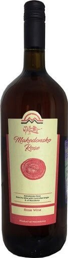 Вино Tikves, Makedonsko Rose, 1.5 л