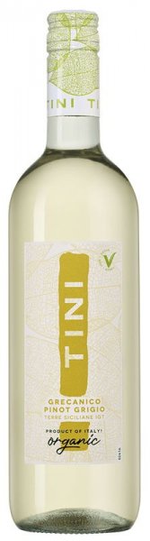 Вино "TINI" Organic Grecanico-Pinot Grigio terre Siciliane IGT, 2021