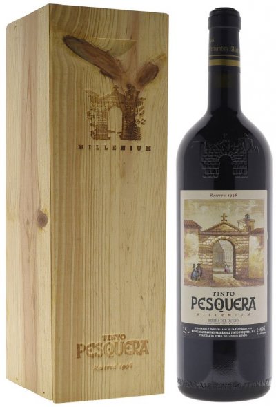 Вино Tinto Pesquera, "Millenium" Gran Reserva, Ribera del Duero DO, 2009, wooden box