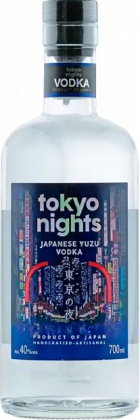 Водка "Tokyo Nights" Japanese Yuzu, 0.7 л