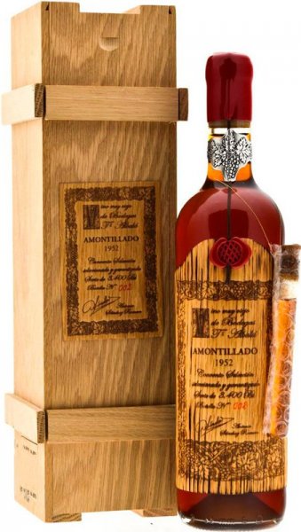 Вино Toro Albala, "Marques de Poley" Amontillado Seleccion, Montilla-Moriles DOP, 1952, wooden box
