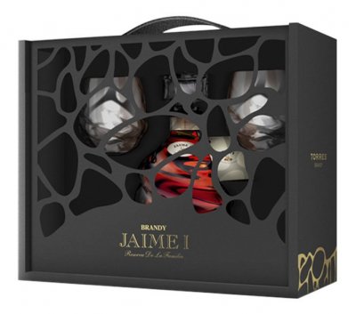 Набор Torres, "Jaime I", gift box with 2 glasses