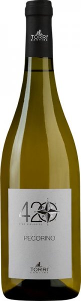 Вино Torri Cantine, "4 20" Pecorino d'Abruzzo DOC, 2021