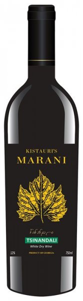 Вино "Kistauri's Marani" Tsinandali, 2020