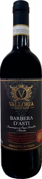Вино "Valloria" Barbera d'Asti DOCG, 2021