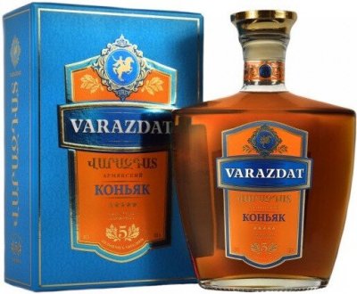 Коньяк "Varazdat" 5 Years, gift box, 0.5 л