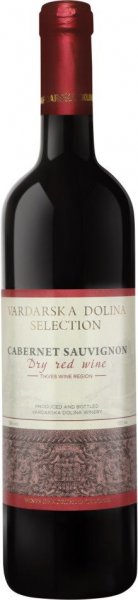 Вино Vardarska Dolina, "Selection" Cabernet Sauvignon, 2021