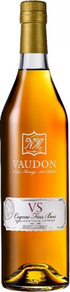Коньяк "Vaudon" VS, Cognac Fins Bois AOC, 0.7 л