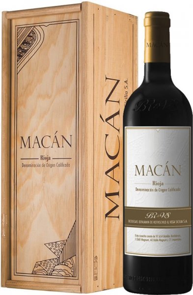 Вино Vega Sicilia, "Macan", Rioja DOCa, 2016, wooden box, 1.5 л