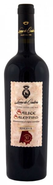 Вино Leone de Castris, "50° Vendemmia" Salice Salentino Riserva DOC, 2016