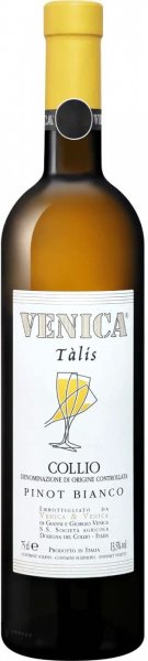 Вино Venica & Venica, "Talis" Pinot Bianco, Collio DOC, 2020