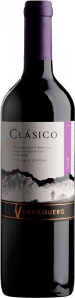 Вино Ventisquero, "Clasico" Syrah, Central Valley DO, 2020