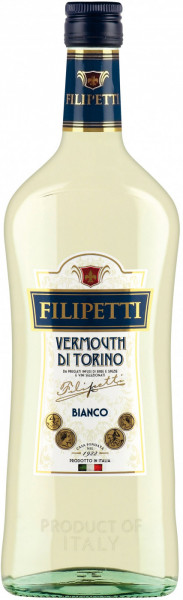 Вермут "Filipetti" Bianco Vermouth, 1 л