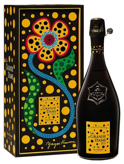 Шампанское Veuve Clicquot, "La Grande Dame", 2012, gift box "Yayoi Kusama"