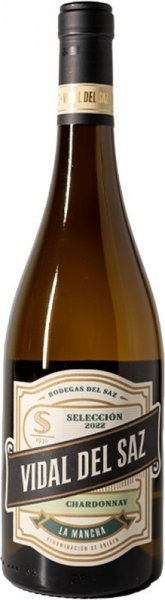 Вино "Vidal del Saz" Chardonnay, La Mancha DO, 2022