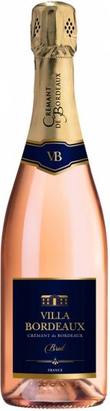 Игристое вино "Villa Bordeaux" Rose, Cremant de Bordeaux