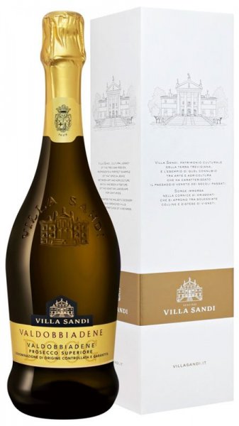 Игристое вино Villa Sandi, Valdobbiadene Prosecco Superiore DOCG Extra Dry, 2022, gift box