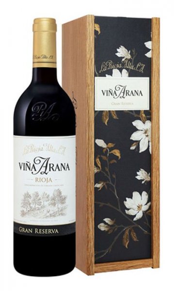 Вино "Vina Arana" Gran Reserva, Rioja DOC, 2014, wooden box