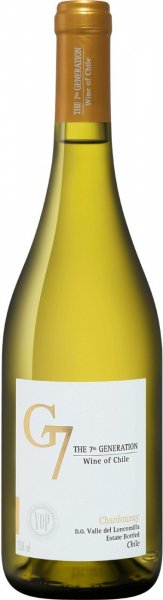 Вино Vina Carta Vieja, "G7" Chardonnay, Valley del Loncomilla DO, 2022