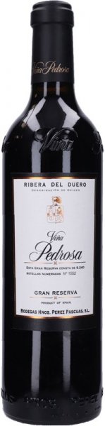 Вино "Vina Pedrosa" Gran Reserva, Ribera del Duero DO, 2016