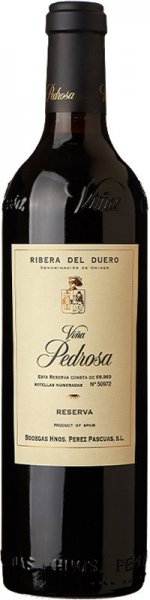 Вино "Vina Pedrosa" Reserva, Ribera del Duero DO, 2018