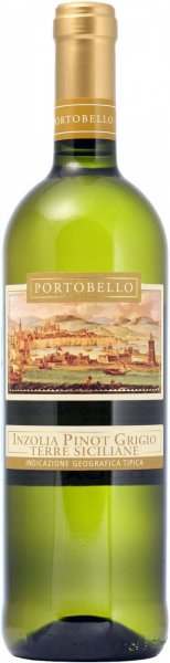 Вино Vinispa, "Portobello" Inzolia-Pinot Grigio, Terre Siciliane IGT, 2021