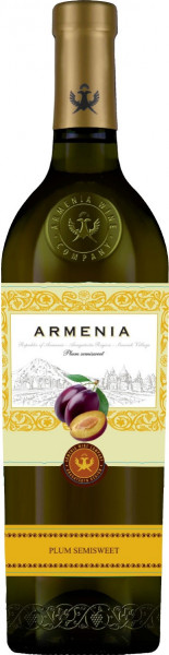 Винный напиток "Armenia" Plum Semi-Sweet