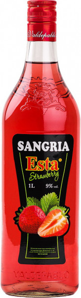 Винный напиток "Esta" Sangria Strawberry, 1 л