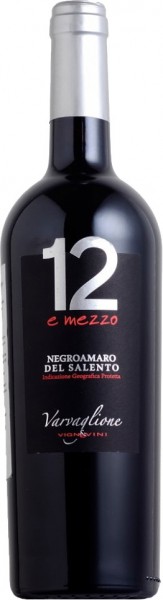 Вино "12 e Mezzo", Negroamaro del Salento IGP, 2013